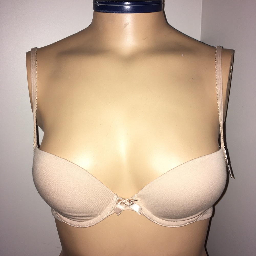 La Senza Bra 34A Lightly Lined Beige NWT